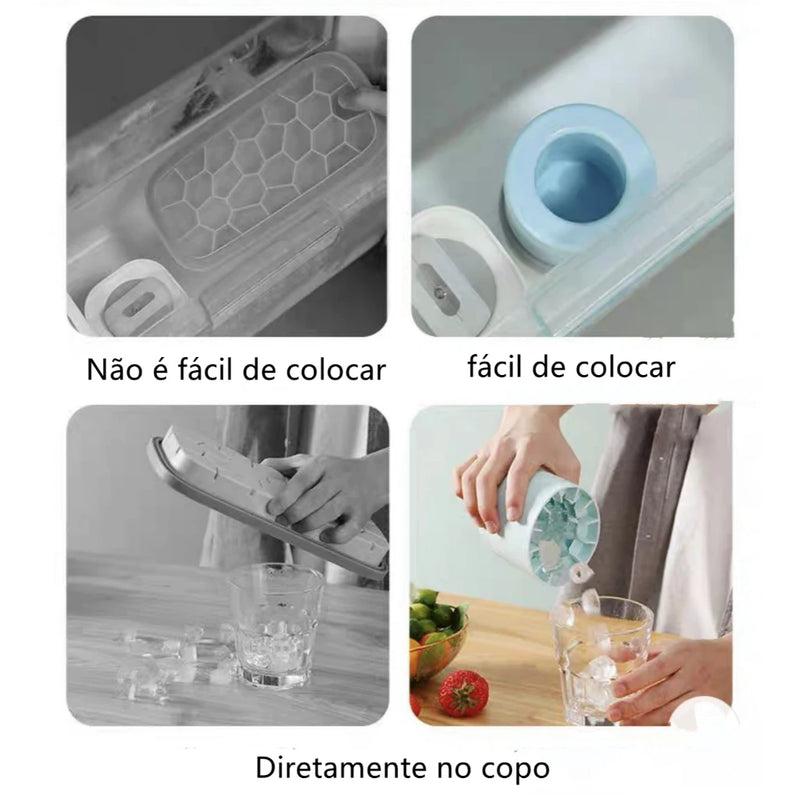 Cubo de gelo de Silicone