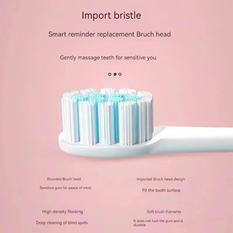 Xiaomi Electric Toothbrush Powerful Sonic USB Waterproof Smart Rechargeable Toothbrush Washable 6 Gear 4 brush heads Whiten New