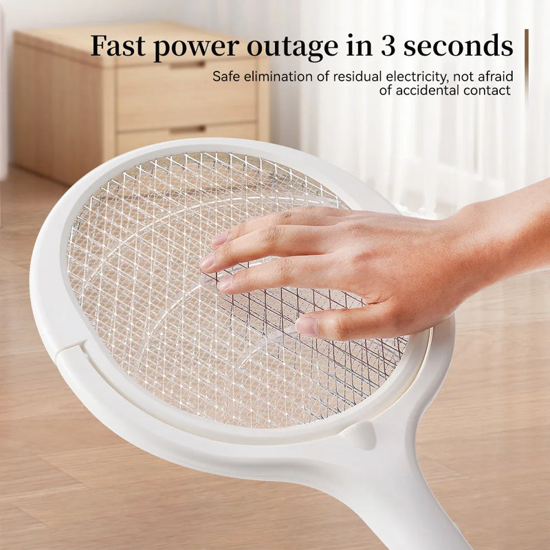 3500V Electric Mosquito Eliminator Flippable and Adjustable Angle USB Charging Household Mosquito Repellent Electric Fly God