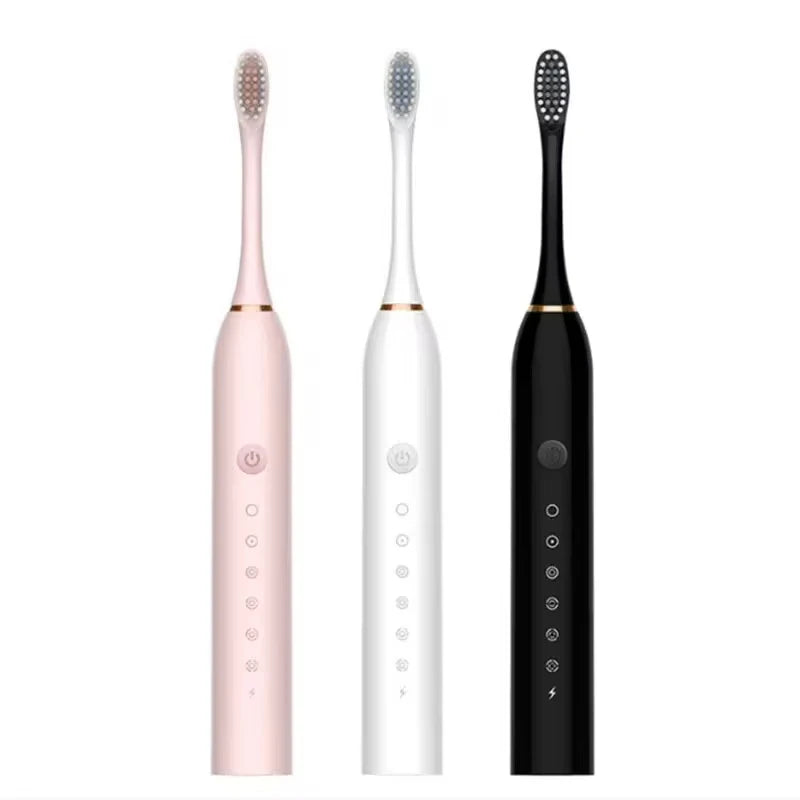 Xiaomi Electric Toothbrush Powerful Sonic USB Waterproof Smart Rechargeable Toothbrush Washable 6 Gear 4 brush heads Whiten New